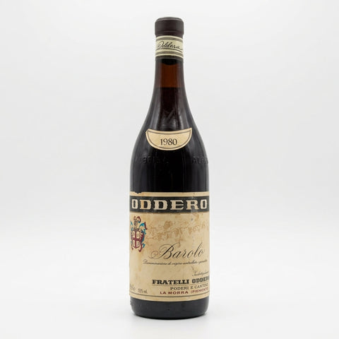 Barolo Fratelli Oddero 1980 – bottle