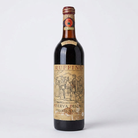 Riserva Ducale Chianti Classico Ruffino 1971 – bottle