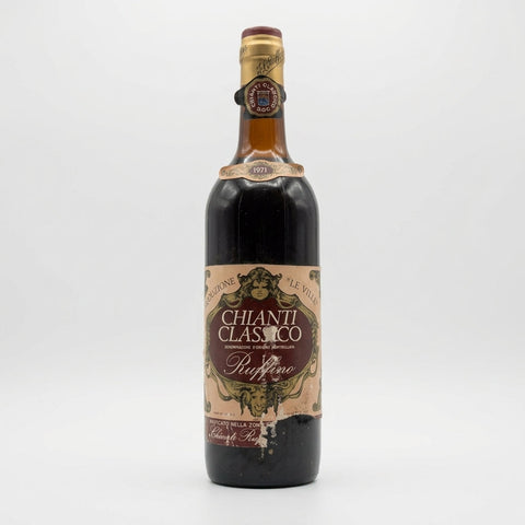 Le Ville Chianti Classico Ruffino 1971 – bottle