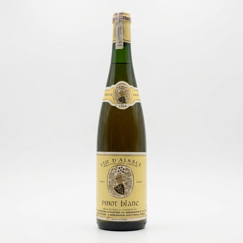 Alsace Les Producteurs Vignerons de Beblenheim et Environs 1984 – bottle