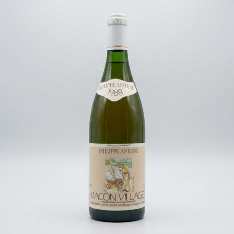 Mâcon-Villages Philippe Antoine 1988 – bottle