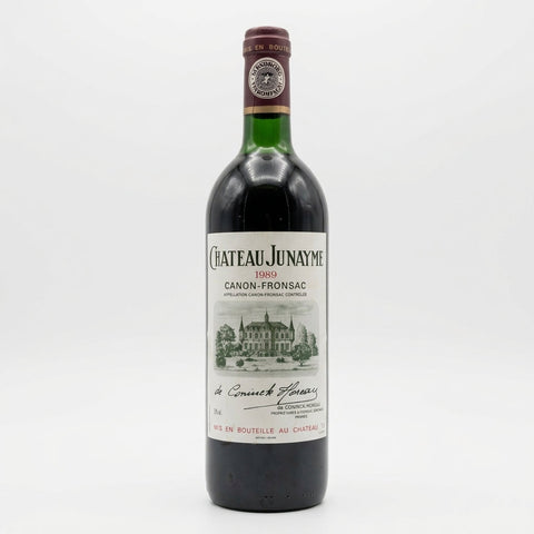 Canon Fronsac Château Junayme 1989 – bottle