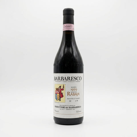 Rabaja' Barbaresco Riserva 1999 – bottle