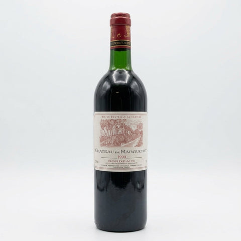 Bordeaux Château de Rabouchet 1990 – bottle