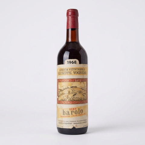 Barolo Giuseppe Voghera 1968 – bottle
