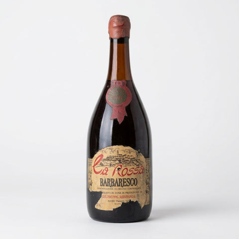 La Rossa Barbaresco Giuseppe Ravinale 1971 – bottle