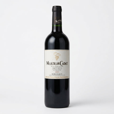 Mouton Cadet Bordeaux Baron Philippe de Rothschild 2005 – bottle