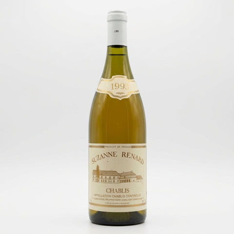 Chablis Suzanne Renard (S.C. Jean Durup) 1993 – bottle