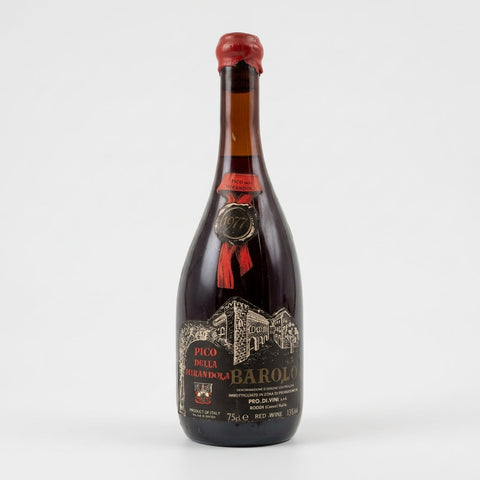 Barolo Pico della Mirandola 1977 – bottle