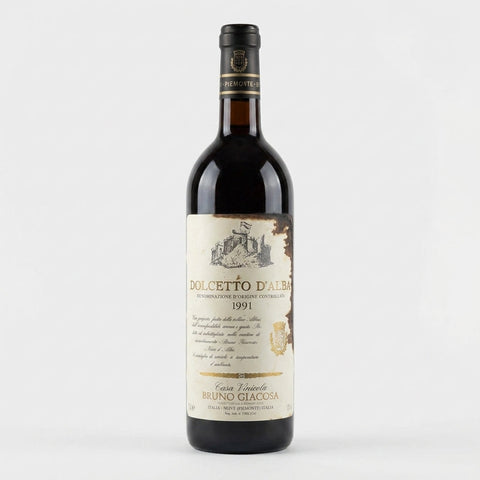 Dolcetto d'Alba Bruno Giacosa 1991 – bottle