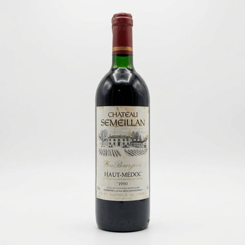 Haut Médoc Cru Bourgeois Château Semeillan 1990 – bottle