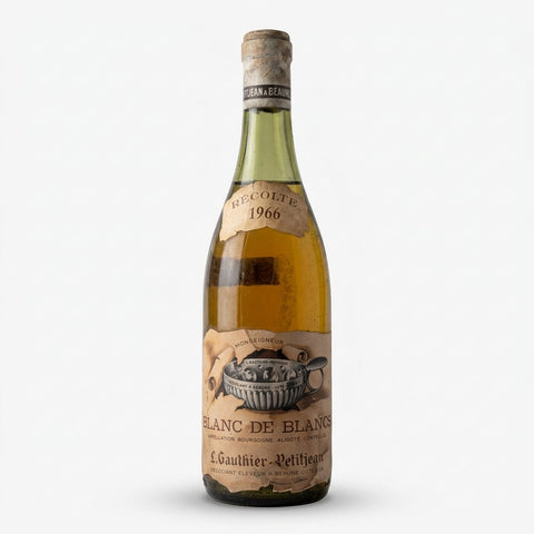 Bourgogne Aligoté L. Gauthier-Petitjean 1966 – bottle