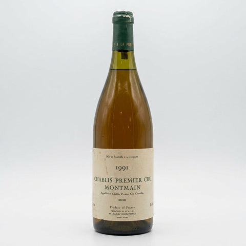 Montmain Chablis Premier Cru 1991 – bottle