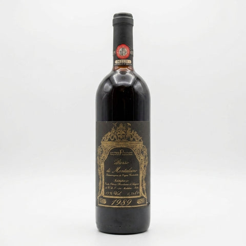 Montalcino Conte Ottavio Piccolomini d'Aragona 1989 – bottle