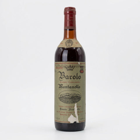 Montanello Barolo 1979 – bottle