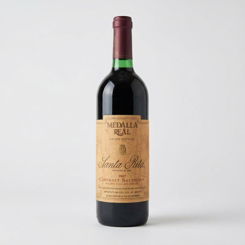 Medalla Real Maipo Valley Santa Rita 1987 – bottle