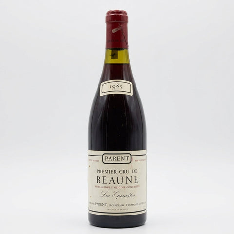 Les Epenottes Beaune Premier Cru 1985 – bottle