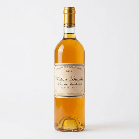 Sauternes Deuxième Cru Classé Château Broustet 2000 – bottle