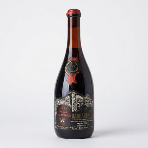 Barbaresco Pico della Mirandola 1977 – bottle