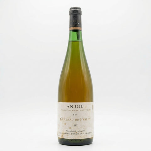 Anjou Château de Fesles 1983 – bottle