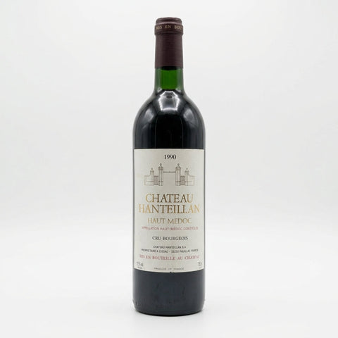 Haut Médoc Cru Bourgeois Château Hanteillan 1990 – bottle