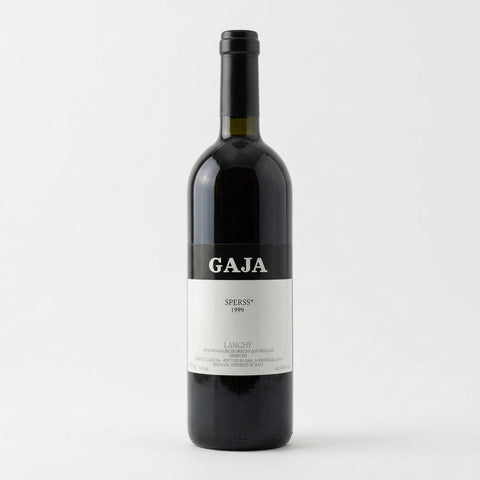Sperss Langhe Gaja 1999 – bottle
