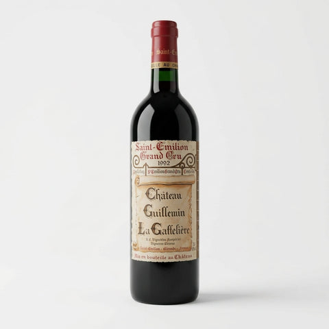Saint-Émilion Grand Cru Château Guillemin La Gaffelière 1992 – bottle