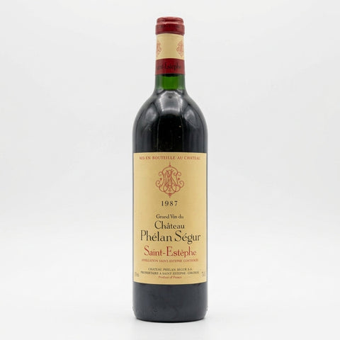 Saint Estèphe Château Phélan Ségur 1987 – bottle