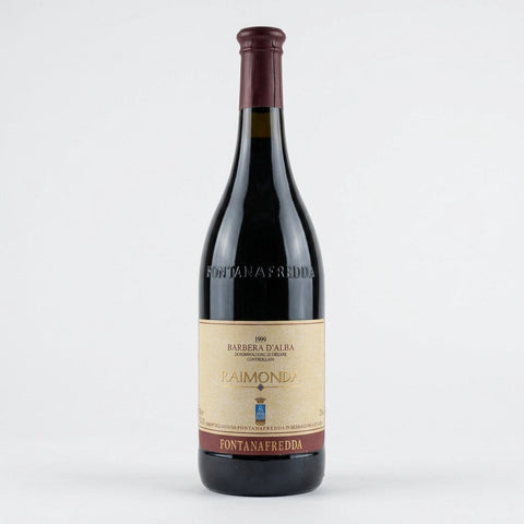 Raimonda Barbera d’Alba Fontanafredda 1999 – bottle