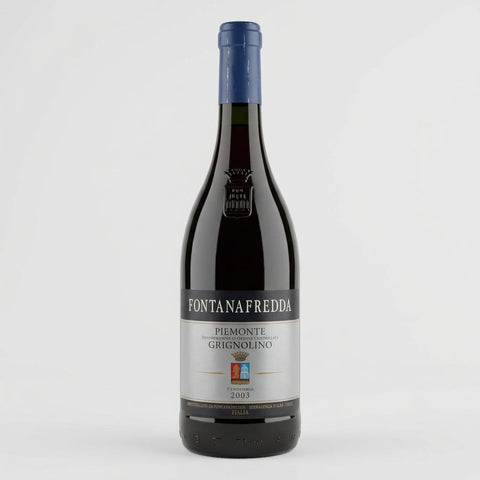 Grignolino Piemonte Fontanafredda 2003 – bottle