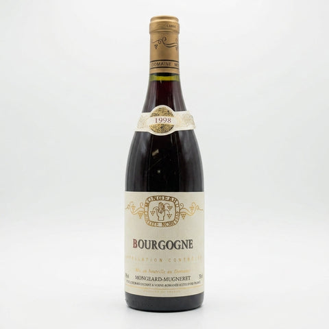 Bourgogne Domaine Mongeard-Mugneret 1998 – bottle