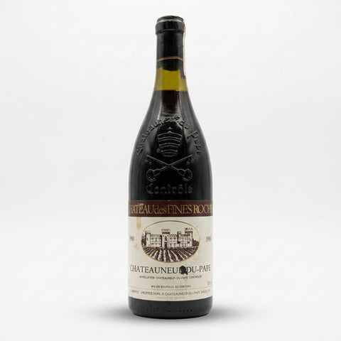 Châteauneuf du Pape Château des Fines Roches 1988 – bottle