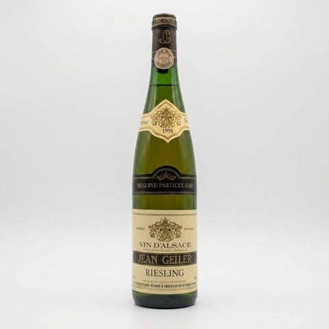 Alsace Jean Geiler 1991 – bottle