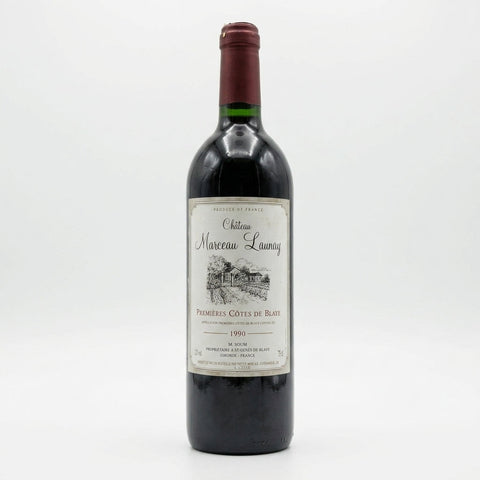 Premières Côtes de Blaye Château Marceau Launay 1990 – bottle