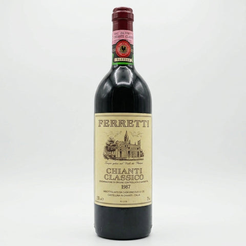 Chianti Classico Ferretti 1987 – bottle