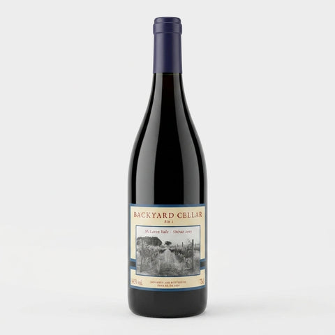 McLaren Vale Backyard Cellar 2005 – bottle