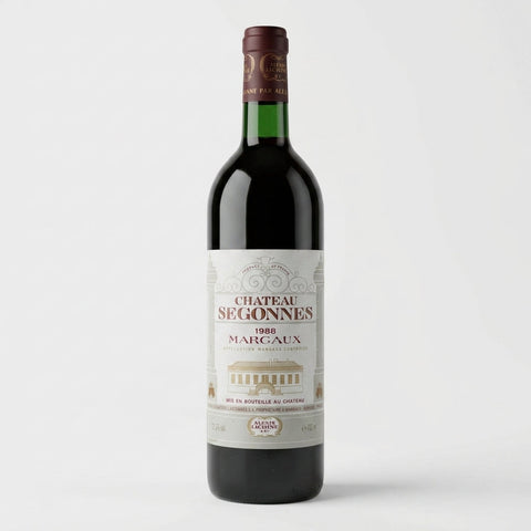 Margaux Château Segonnes 1988 – bottle