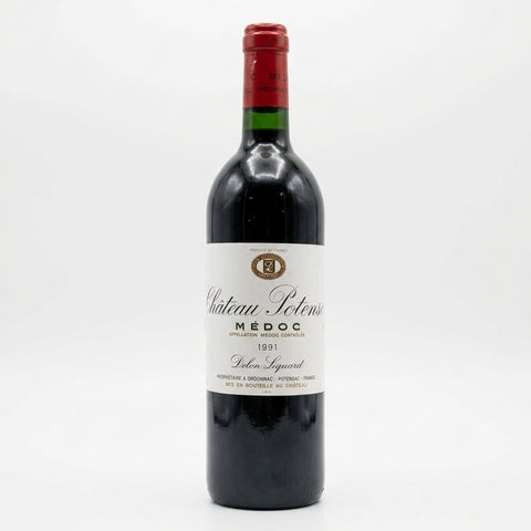 Médoc Château Potensac 1991 – bottle