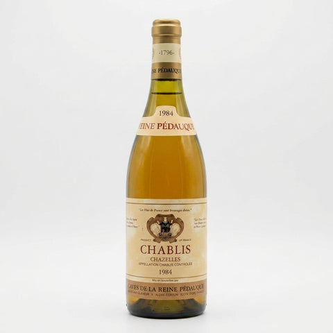Chazelles Chablis Caves de la Reine Pédauque 1984 – bottle