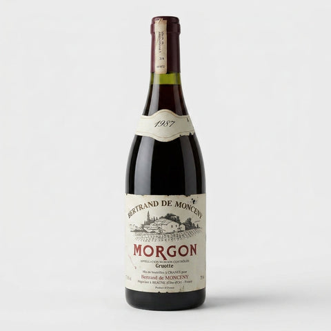 Gruotte Morgon Bertrand de Monceny 1987 – bottle