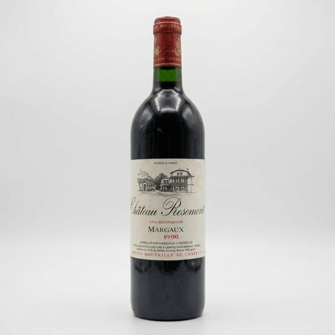 Château Rosemont Margaux Cru Bourgeois 1990 – bottle