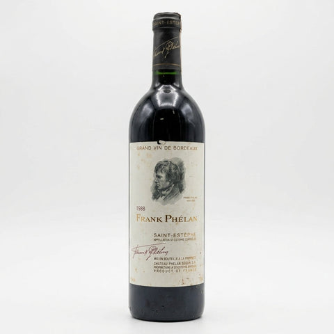 Frank Phélan Saint Estèphe Château Phélan Ségur 1988 – bottle