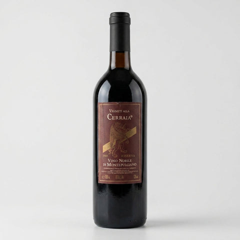 Vigneti alla Cerraia Vino Nobile di Montepulciano Riserva 1985 – bottle