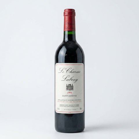 Saint-Estèphe Le Charme Labory - Château Cos Labory 1994 – bottle