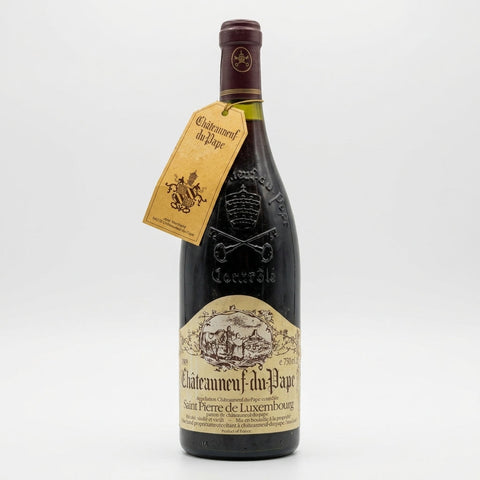 Saint Pierre de Luxembourg Châteauneuf du Pape Jean Marchand 1989 – bottle