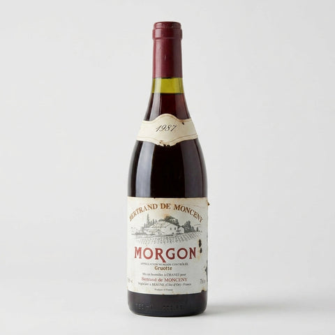 Gruotte Morgon Bertrand de Monceny 1987 – bottle
