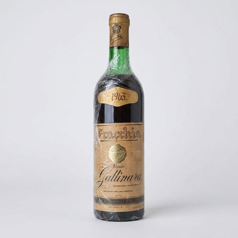 Gattinara Cav. P. Fracchia & Figlio 1963 – bottle