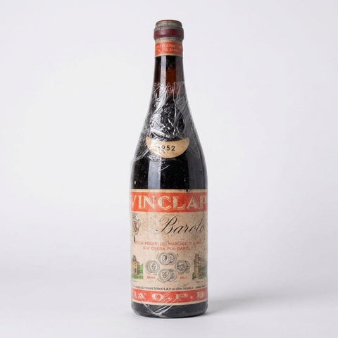 Barolo Marchesi di Barolo 1952 viniclap – bottle