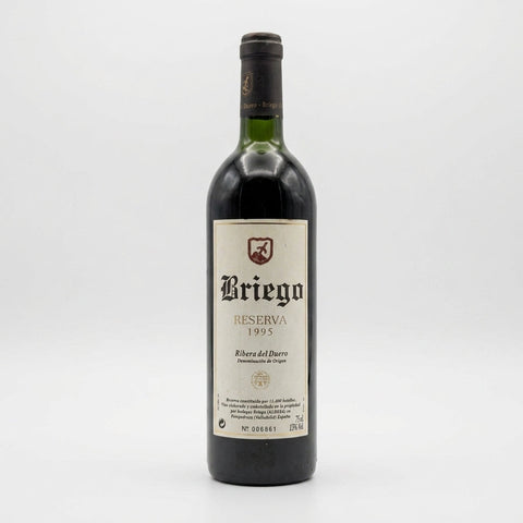Ribera del Duero Reserva Briego 1995 – bottle