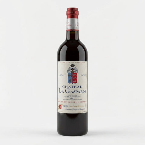 Côtes de Castillon Château La Gasparde 2010 – bottle